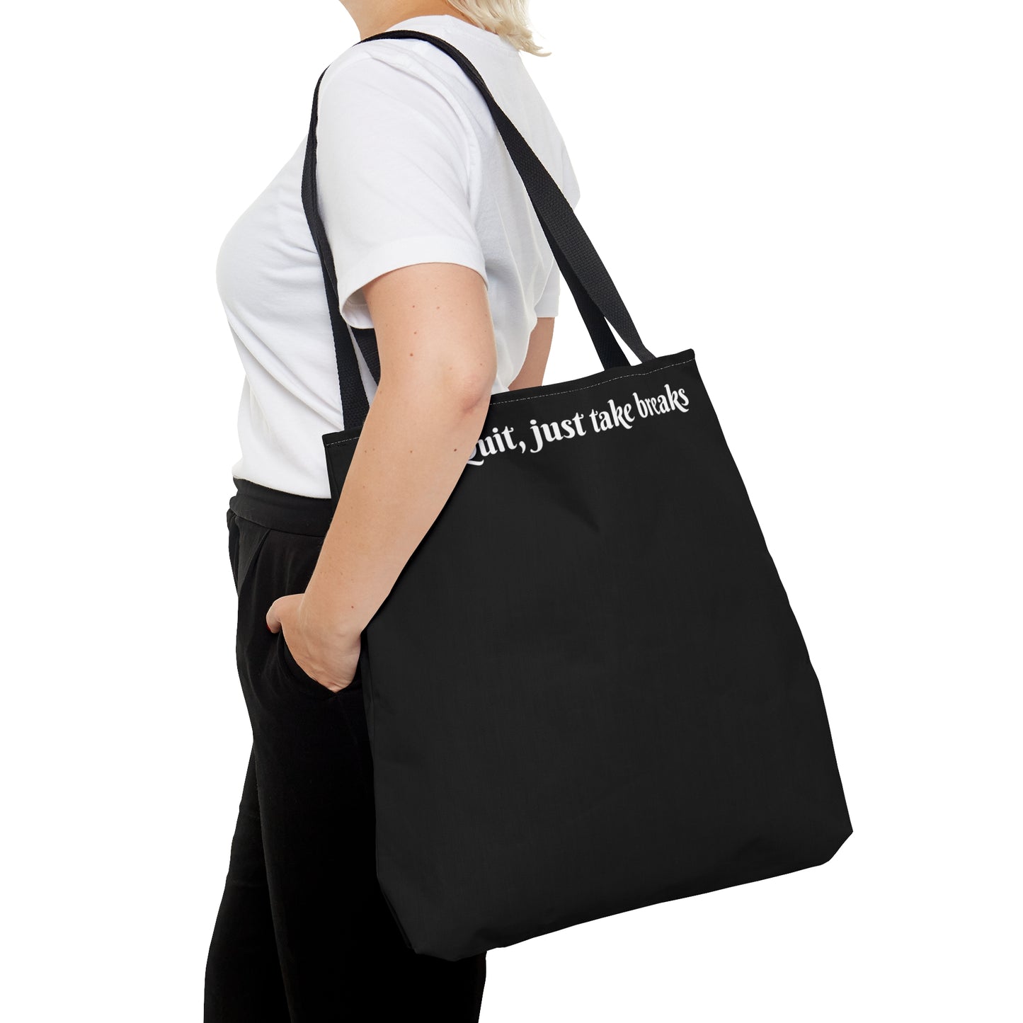 Black Sayings tote