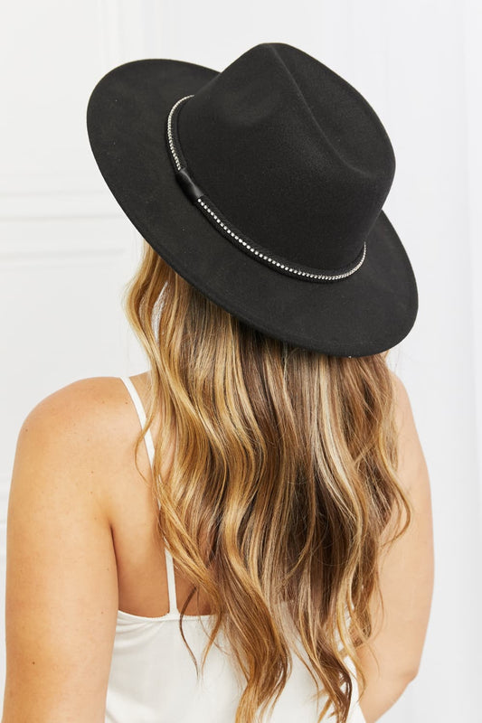 Just a Black Fedora Hat